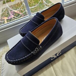 Classic Navy Kids Dress Shoes